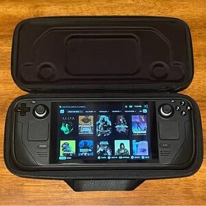 Valve Black Gaming Console with Case